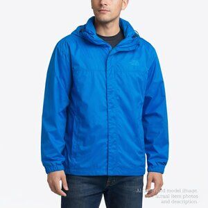339. The North Face Men’s Blue Hooded Rain Jacket Windbreaker GUC XL